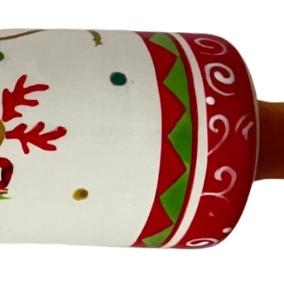 KitchenAid Slider Cookie Sheet, CounterArt Reindeer Rolling Pin & Spatula Set - Picture 7 of 16